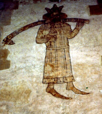 Journey of the Magi, with King Herod and other scenes, Corby Glen (79KB)