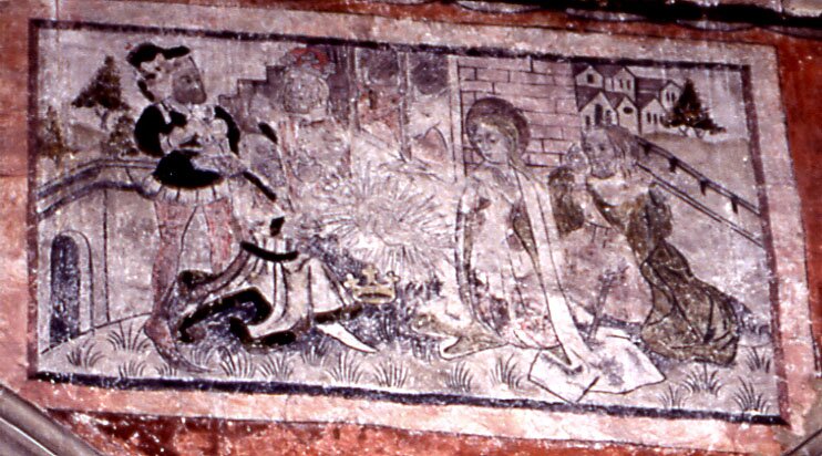 Adoration of the Magi, Salisbury (St. Thomas) [50KB]